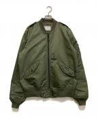 AVIREXアヴィレックス）の古着「TYPE L-2 ジャケット」｜グリーン