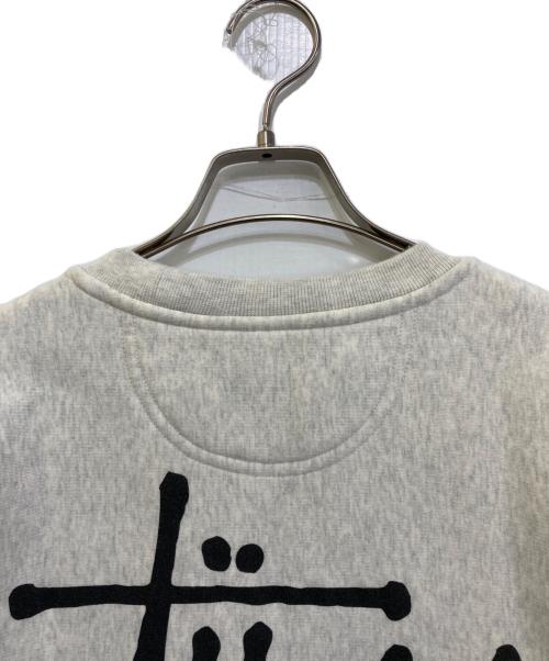 stussy（ステューシー）stussy (ステューシー) BASIC STUSSY CREW グレー サイズ:Mの古着・服飾アイテム