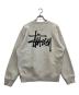 stussy (ステューシー) BASIC STUSSY CREW グレー サイズ:M：10000円