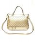 GUCCI（グッチ）の古着「2WAYショルダーバッグ」｜マッドゴールド