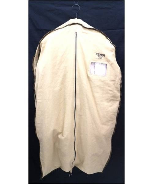 FENDI（フェンディ）FENDI (フェンディ) ショートハイブリットコート ホワイト×ピンク サイズ:40の古着・服飾アイテム
