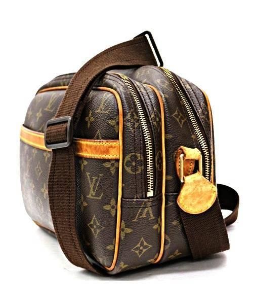 LOUIS VUITTON（ルイ ヴィトン）LOUIS VUITTON (ルイヴィトン) リポーターPM ブラウン サイズ:PM モノグラム リポーターPM　SP1011　M45254の古着・服飾アイテム