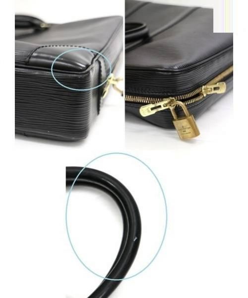LOUIS VUITTON（ルイ ヴィトン）LOUIS VUITTON (ルイヴィトン) ブリーフケース ブラック サイズ:- エピ　フランス製の古着・服飾アイテム