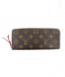LOUIS VUITTON（ルイヴィトン）の古着「ポルトフォイユ・クレマンス」｜ブラウン