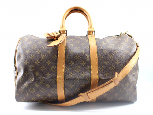 LOUIS VUITTON（ルイ ヴィトン）LOUIS VUITTON (ルイヴィトン) ポルバンドリール45 サイズ:45 モノグラム M41418 VI0990 キーポルバンドリエール45の古着・服飾アイテム