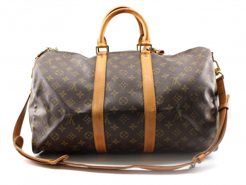 LOUIS VUITTON（ルイ ヴィトン）LOUIS VUITTON (ルイヴィトン) ポルバンドリール45 サイズ:45 モノグラム M41418 VI0990 キーポルバンドリエール45の古着・服飾アイテム