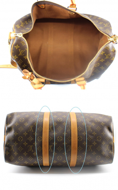 LOUIS VUITTON（ルイ ヴィトン）LOUIS VUITTON (ルイヴィトン) ポルバンドリール45 サイズ:45 モノグラム M41418 VI0990 キーポルバンドリエール45の古着・服飾アイテム