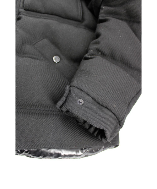MONCLER（モンクレール）MONCLER (モンクレール) ウール×ナイロン切替ダウンジャケット サイズ:2 54275　ZIND 1001134の古着・服飾アイテム