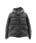 MONCLER（モンクレール）の古着「ウール×ナイロン切替ダウンジャケット」｜ブラック