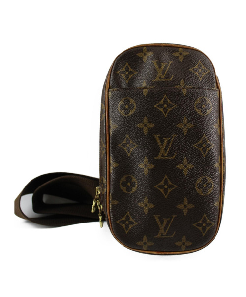 LOUIS VUITTON（ルイ ヴィトン）LOUIS VUITTON (ルイヴィトン) ポシェット・ガンジュ ブラウン サイズ:- モノグラム M51870 CA0053　ポシェット・ガンジュ　布袋付の古着・服飾アイテム