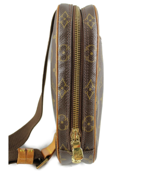 LOUIS VUITTON（ルイ ヴィトン）LOUIS VUITTON (ルイヴィトン) ポシェット・ガンジュ ブラウン サイズ:- モノグラム M51870 CA0053　ポシェット・ガンジュ　布袋付の古着・服飾アイテム
