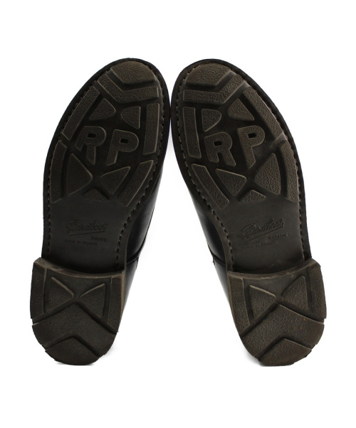 PARABOOT（パラブーツ）Paraboot (パラブーツ) シャンボードUチップシューズ ブラック サイズ:6 箱付 廃盤タグの古着・服飾アイテム