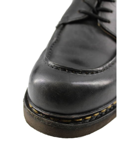 PARABOOT（パラブーツ）Paraboot (パラブーツ) シャンボードUチップシューズ ブラック サイズ:6 箱付 廃盤タグの古着・服飾アイテム