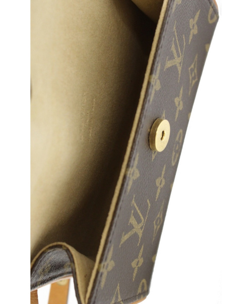 LOUIS VUITTON（ルイ ヴィトン）LOUIS VUITTON (ルイヴィトン) ポシェットフロランティーヌ ブラウン サイズ:以下参照 モノグラム M51855+M67303 FL1012(ポシェット)、FL0013(ベルト)の古着・服飾アイテム