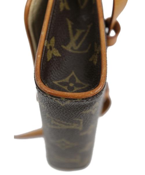 LOUIS VUITTON（ルイ ヴィトン）LOUIS VUITTON (ルイヴィトン) ポシェットフロランティーヌ ブラウン サイズ:以下参照 モノグラム M51855+M67303 FL1012(ポシェット)、FL0013(ベルト)の古着・服飾アイテム