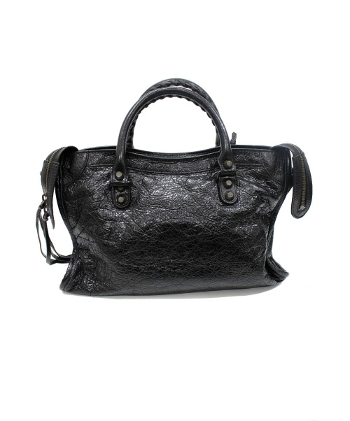 BALENCIAGA（バレンシアガ）BALENCIAGA (バレンシアガ) 2wayハンドバッグ ブラック サイズ:表記なしの為、実寸サイズをご参照ください。 431621 1060 Z 568024 CLASSIC CITY Sの古着・服飾アイテム