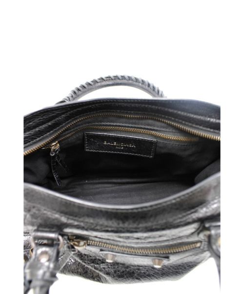 BALENCIAGA（バレンシアガ）BALENCIAGA (バレンシアガ) 2wayハンドバッグ ブラック サイズ:表記なしの為、実寸サイズをご参照ください。 431621 1060 Z 568024 CLASSIC CITY Sの古着・服飾アイテム
