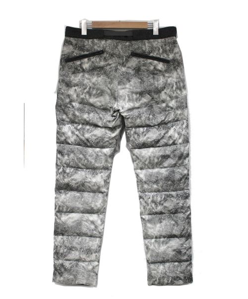 MONCLER（モンクレール）MONCLER (モンクレール) ファーウール転写ダウンパンツ グレー サイズ:50の古着・服飾アイテム