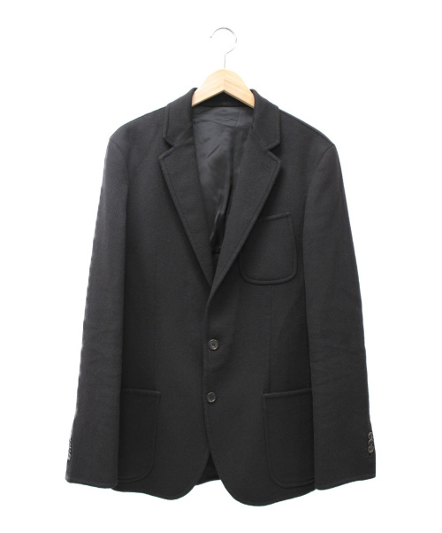 LOUIS VUITTON（ルイ ヴィトン）LOUIS VUITTON (ルイヴィトン) カシミヤ混ジャケット ブラック サイズ:52の古着・服飾アイテム