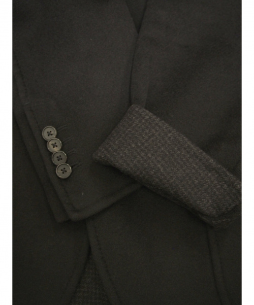 LOUIS VUITTON（ルイ ヴィトン）LOUIS VUITTON (ルイヴィトン) カシミヤ混ジャケット ブラック サイズ:52の古着・服飾アイテム