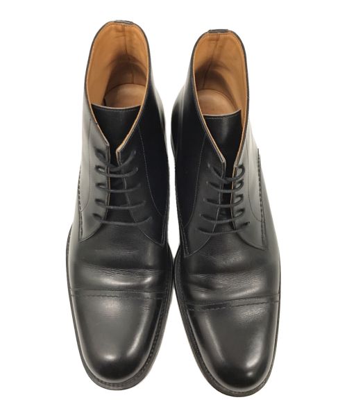 HERMES（エルメス）HERMES (エルメス) キャップトゥチャッカーブーツ ブラック サイズ:43の古着・服飾アイテム
