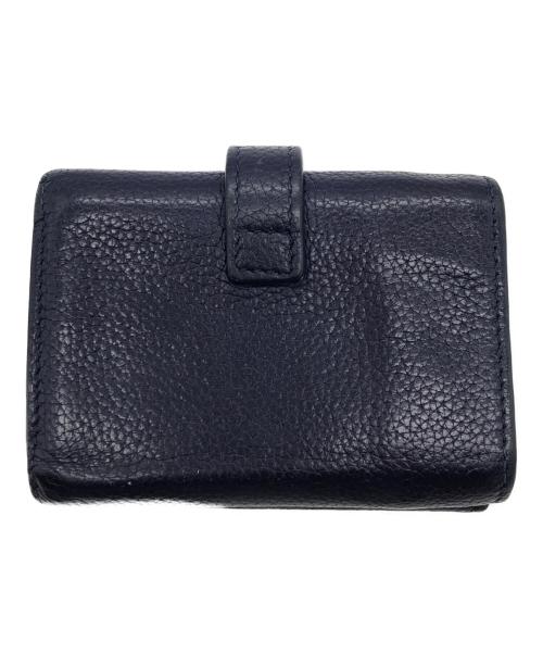 Saint Laurent Paris（サンローランパリ）Saint Laurent Paris (サンローランパリ) 3つ折り財布 ネイビー サイズ:下記参照の古着・服飾アイテム