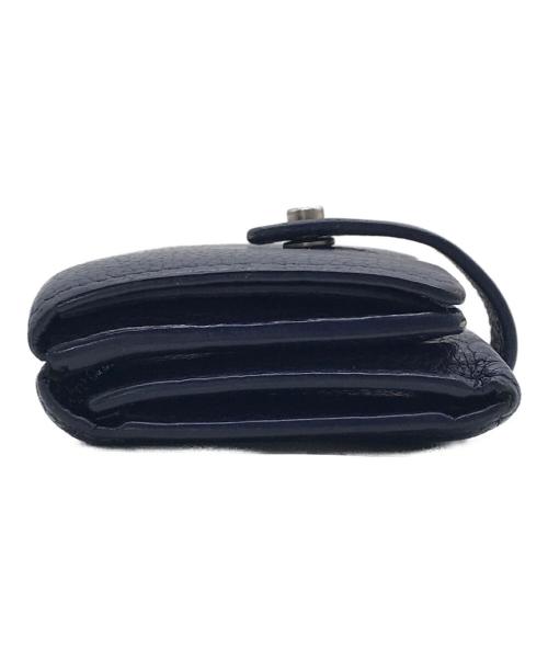 Saint Laurent Paris（サンローランパリ）Saint Laurent Paris (サンローランパリ) 3つ折り財布 ネイビー サイズ:下記参照の古着・服飾アイテム