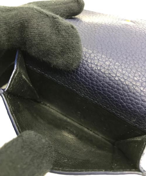 Saint Laurent Paris（サンローランパリ）Saint Laurent Paris (サンローランパリ) 3つ折り財布 ネイビー サイズ:下記参照の古着・服飾アイテム
