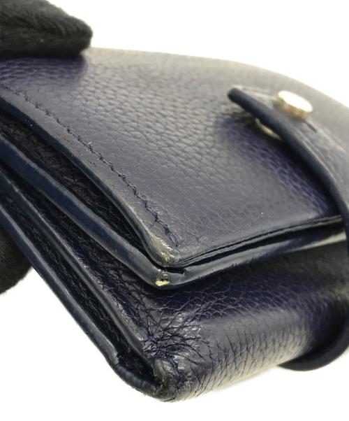 Saint Laurent Paris（サンローランパリ）Saint Laurent Paris (サンローランパリ) 3つ折り財布 ネイビー サイズ:下記参照の古着・服飾アイテム