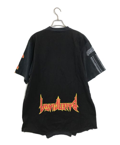 BALENCIAGA（バレンシアガ）BALENCIAGA (バレンシアガ) アップサイドダウンTシャツ グレー サイズ:Lの古着・服飾アイテム