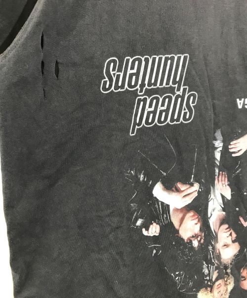 BALENCIAGA（バレンシアガ）BALENCIAGA (バレンシアガ) アップサイドダウンTシャツ グレー サイズ:Lの古着・服飾アイテム