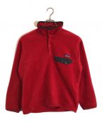Patagoniaパタゴニア）の古着「シンチラ・スナップT・プルオーバー」｜レッド