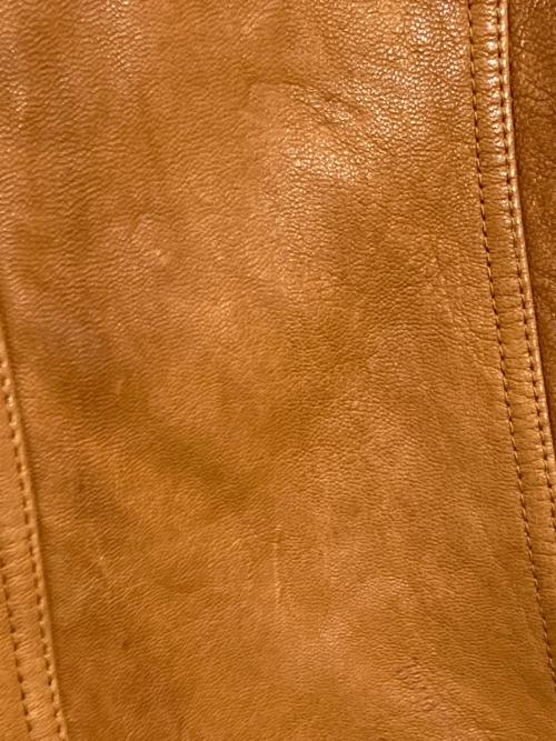 JACKROSE（ジャックローズ）JACKROSE (ジャックローズ) シングルライダースジャケット ブラウン サイズ:3の古着・服飾アイテム