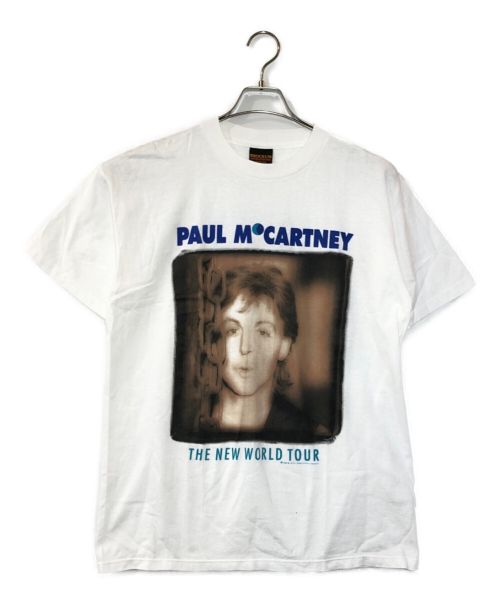 BROCKUM（ブロッカム）BROCKUM (ブロッカム) 90'sプリントTシャツ ホワイト サイズ:SIZE Lの古着・服飾アイテム