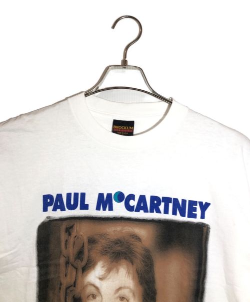 BROCKUM（ブロッカム）BROCKUM (ブロッカム) 90'sプリントTシャツ ホワイト サイズ:SIZE Lの古着・服飾アイテム