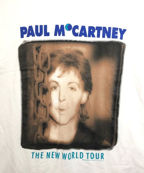 BROCKUM（ブロッカム）BROCKUM (ブロッカム) 90'sプリントTシャツ ホワイト サイズ:SIZE Lの古着・服飾アイテム