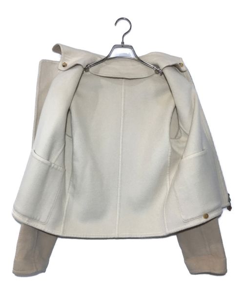 HERMES（エルメス）HERMES (エルメス) 90~00'sキャメルカシミヤジャケット ベージュ サイズ:SIZE36の古着・服飾アイテム