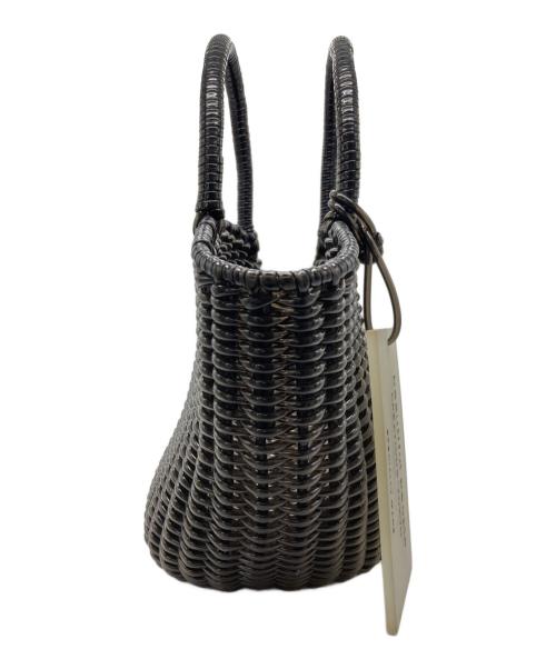 beautiful people（ビューティフルピープル）beautiful people (ビューティフルピープル) チューブニッティングバスケット ブラックの古着・服飾アイテム