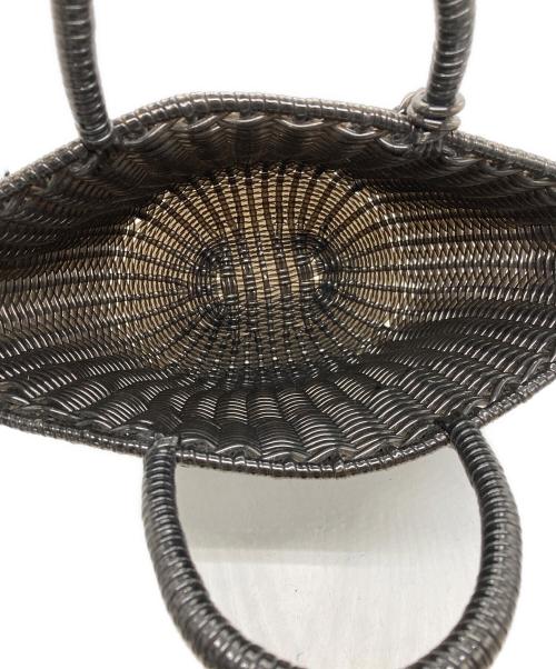 beautiful people（ビューティフルピープル）beautiful people (ビューティフルピープル) チューブニッティングバスケット ブラックの古着・服飾アイテム