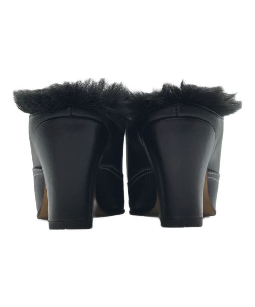 c me（シー ミー）c me (シー ミー) ミュール ブラック サイズ:39の古着・服飾アイテム