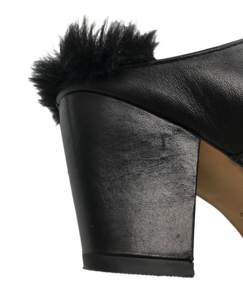 c me（シー ミー）c me (シー ミー) ミュール ブラック サイズ:39の古着・服飾アイテム