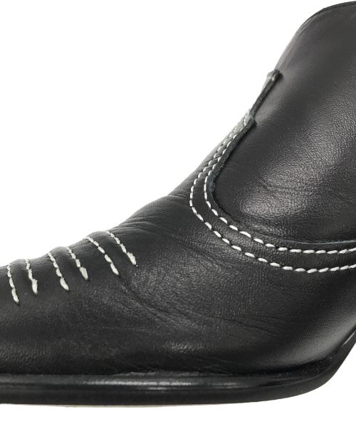 c me（シー ミー）c me (シー ミー) ミュール ブラック サイズ:39の古着・服飾アイテム