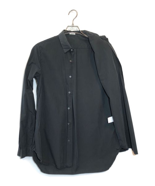 kaval（カヴァル）kaval (カヴァル) コットンシャツ ブラック サイズ:Sの古着・服飾アイテム