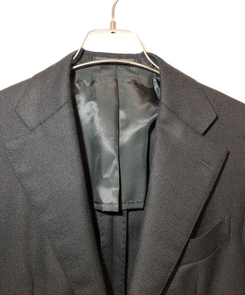 RING JACKET（リングジャケット）RING JACKET (リングジャケット) BARNEYS NEWYORK (バーニーズ・ニューヨーク) 段返り3Bウールテーラードジャケット ブラック サイズ:下記参照の古着・服飾アイテム