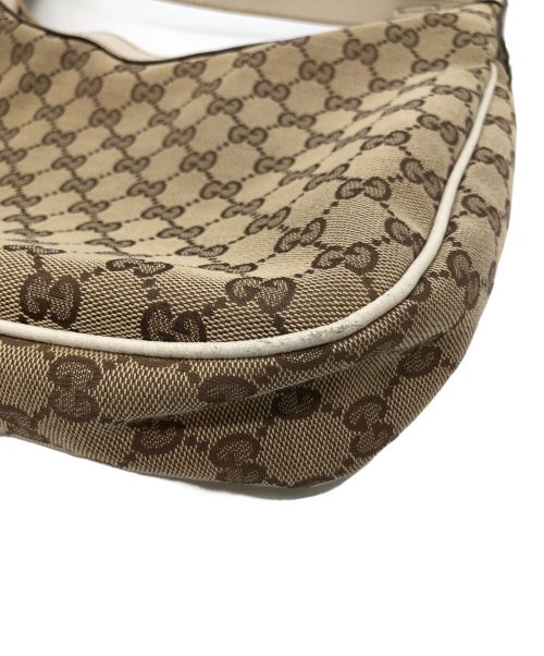 GUCCI（グッチ）GUCCI (グッチ) ワンショルダーバッグ ベージュ×ホワイトの古着・服飾アイテム