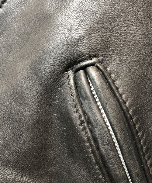 Schott（ショット）Schott (ショット) 613ワンスターダブルライダースジャケット ブラック サイズ:34の古着・服飾アイテム