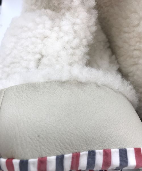 Thom Browne（トムブラウン）Thom Browne (トムブラウン) ホワイトダイシャーリングフーデッドコート ホワイト サイズ:SIZE ３の古着・服飾アイテム