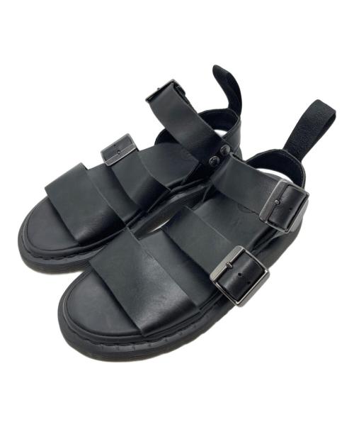 Dr.Martens（ドクターマーチン）Dr.Martens (ドクターマーチン) グリフォンストラップサンダル ブラック サイズ:SIZE UK3(23cm)の古着・服飾アイテム