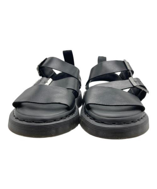 Dr.Martens（ドクターマーチン）Dr.Martens (ドクターマーチン) グリフォンストラップサンダル ブラック サイズ:SIZE UK3(23cm)の古着・服飾アイテム