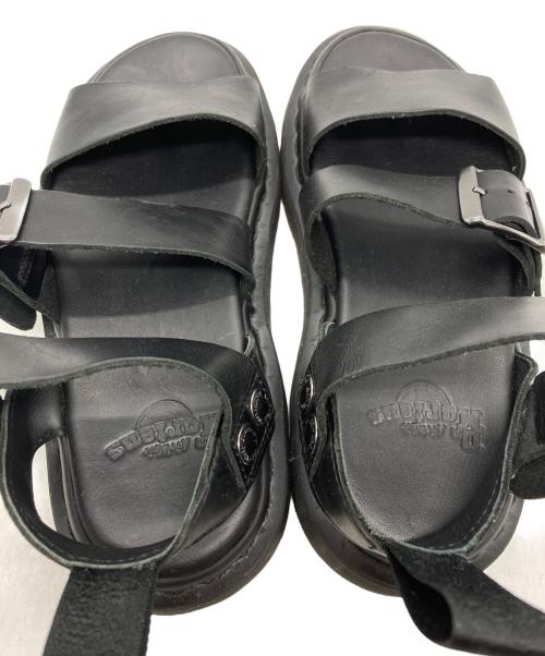 Dr.Martens（ドクターマーチン）Dr.Martens (ドクターマーチン) グリフォンストラップサンダル ブラック サイズ:SIZE UK3(23cm)の古着・服飾アイテム